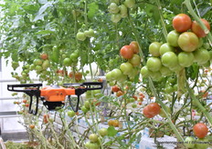 Met de apparatuur aan boord was het doel niet alleen foutloos vliegen. Het gewas moest natuurlijk ook geïnspecteerd worden met de on-board camera's.